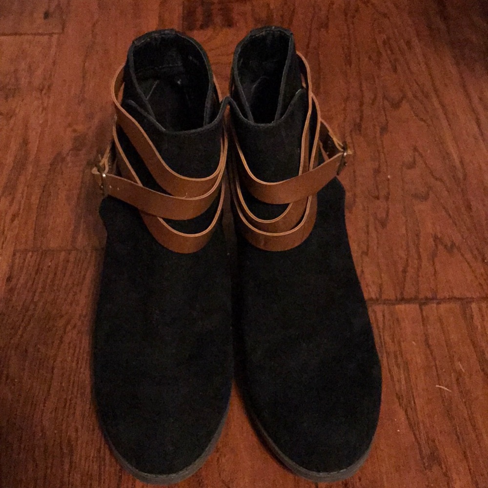 Black booties